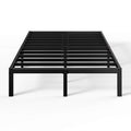 Zinus Double Metal Bed Frame - Black Steel Frame, 300kg Capacity, Tool-Free Assembly - AU-FBMMP1ZC-14D