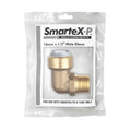 SmarteX-PEX 16 x 15mm Male Elbow, Lead Free Brass Push-Fit