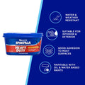 Selleys Spakfilla 435g Heavy Duty Gap Filler - Grey - Multi-Purpose - Fast Drying - SuperSaverAU - view 2