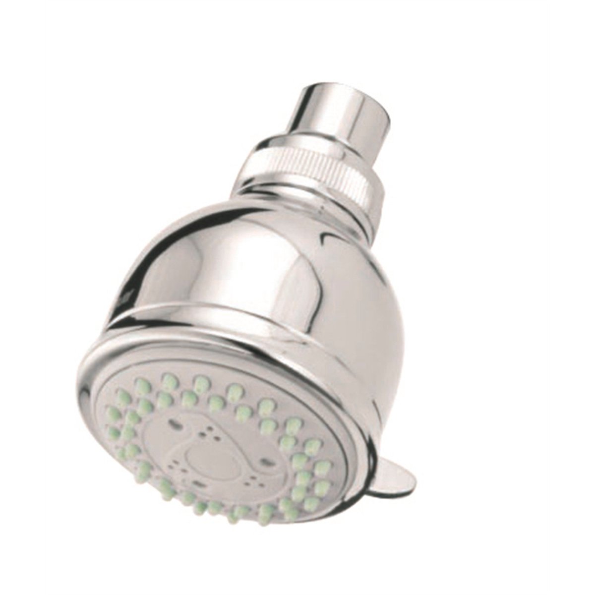 Flexispray Chrome Bermuda Shower Rose 3 Function 75mm Brass 9L Min - SuperSaverAU - view 1