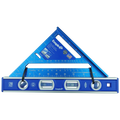 Empire True Blue Torpedo Level and Rafter Square Set - 305mm - Magnetic - Accurate Measuring - SuperSaverAU - view 1