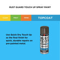 White Knight Rust Guard Touch Up Spray Paint 300g Jasper Satin