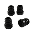 Surface Gard 13mm Black Round Plastic Internal Chair Tip 4 Pack - SuperSaverAU - view 1