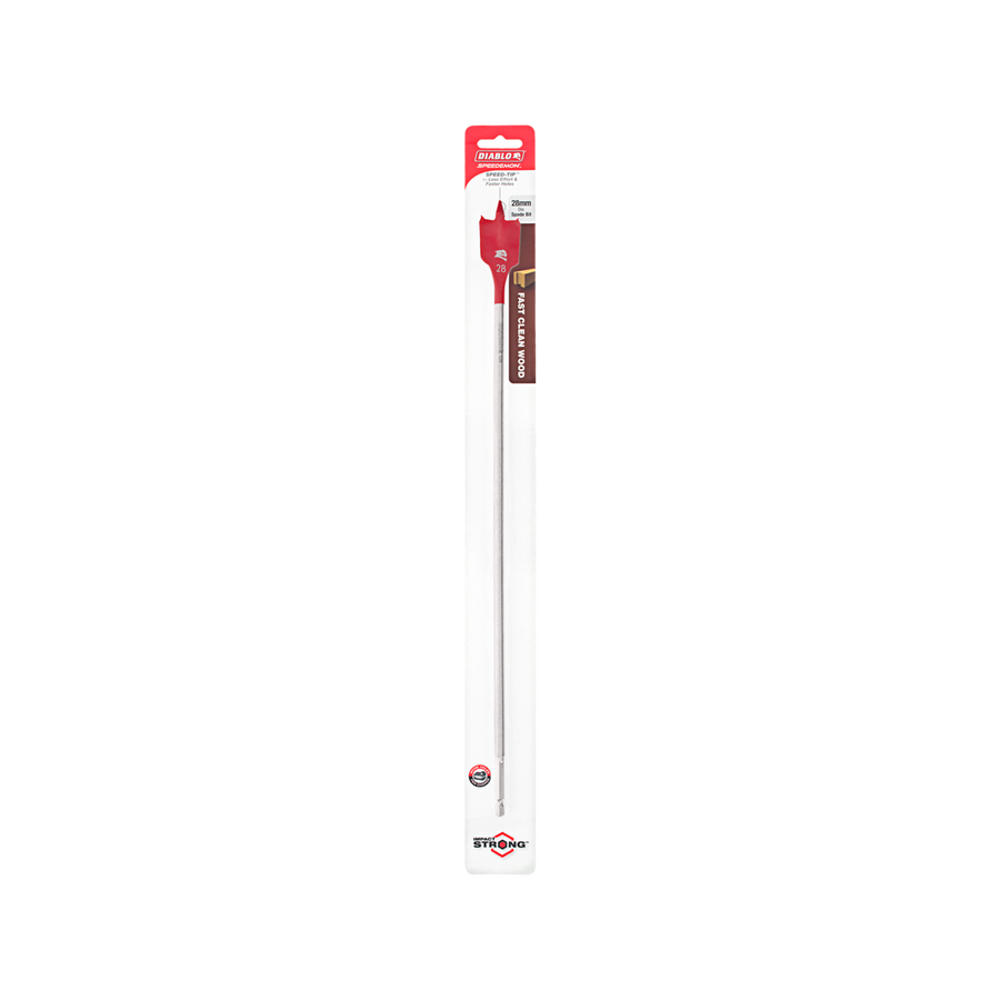 Diablo Speedemon Spade Bit 28mm x 400mm - Durable for Nail-Embedded Wood - SuperSaverAU - view 1