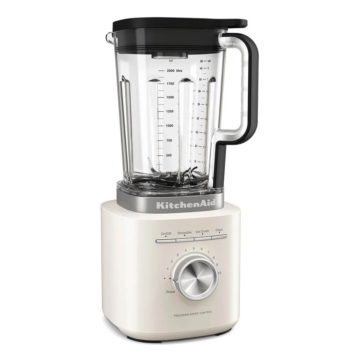 KitchenAid K200 Pure Power Blender 2L 1200W - White Porcelain - Plastic Jar - 5KSB2072APL