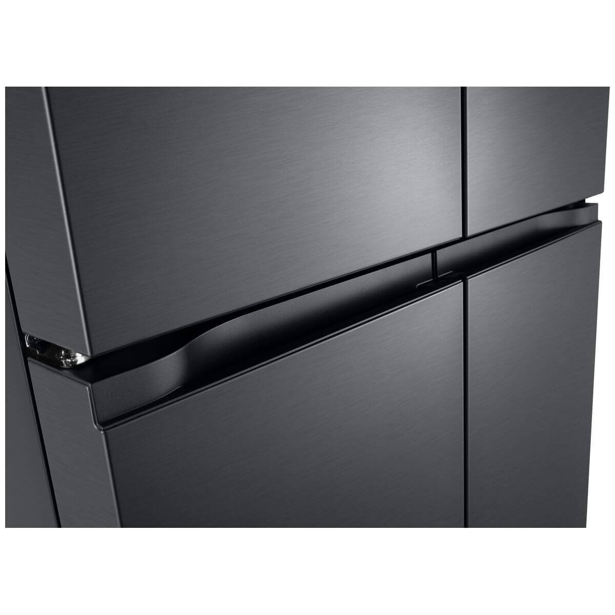 LG 530L French Door Fridge - Matte Black, 5 Star Energy, Hidden Hinges, ThinQ - GF-B505MBL
