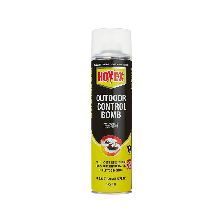 Hovex Outdoor Control Bomb 300g Aerosol - Kills Insects - 3 Months Protection - SuperSaverAU - view 1