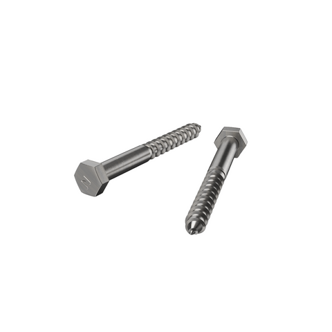 Zenith Coach Screws - M10 x 100mm - Stainless Steel 304 - Heavy-Duty - SuperSaverAU - view 1