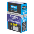 Titan 38mm Electro Galvanised Straight Collated Nail C Brads Pack 4000 - 16 Gauge - Durable Fastening Solution - SuperSaverAU - view 3