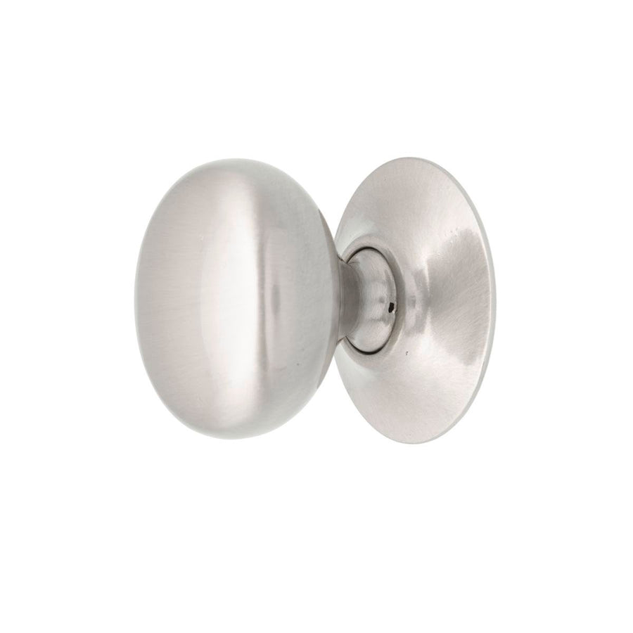 Prestige Mushroom Knob - 32mm - Zinc Alloy - Brushed Nickel - SuperSaverAU - view 1
