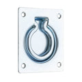 Zenith 90mm Zinc Plated Steel Trap Door Handle, Indoor Lifting Handle