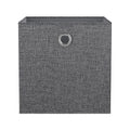 Flexi Storage Clever Cube 330 x 330 x 370mm Woven Silver Fabric Insert