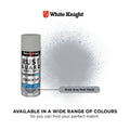 White Knight Rust Guard Touch Up Spray Paint 300g Shale Grey Matt - SuperSaverAU - view 3