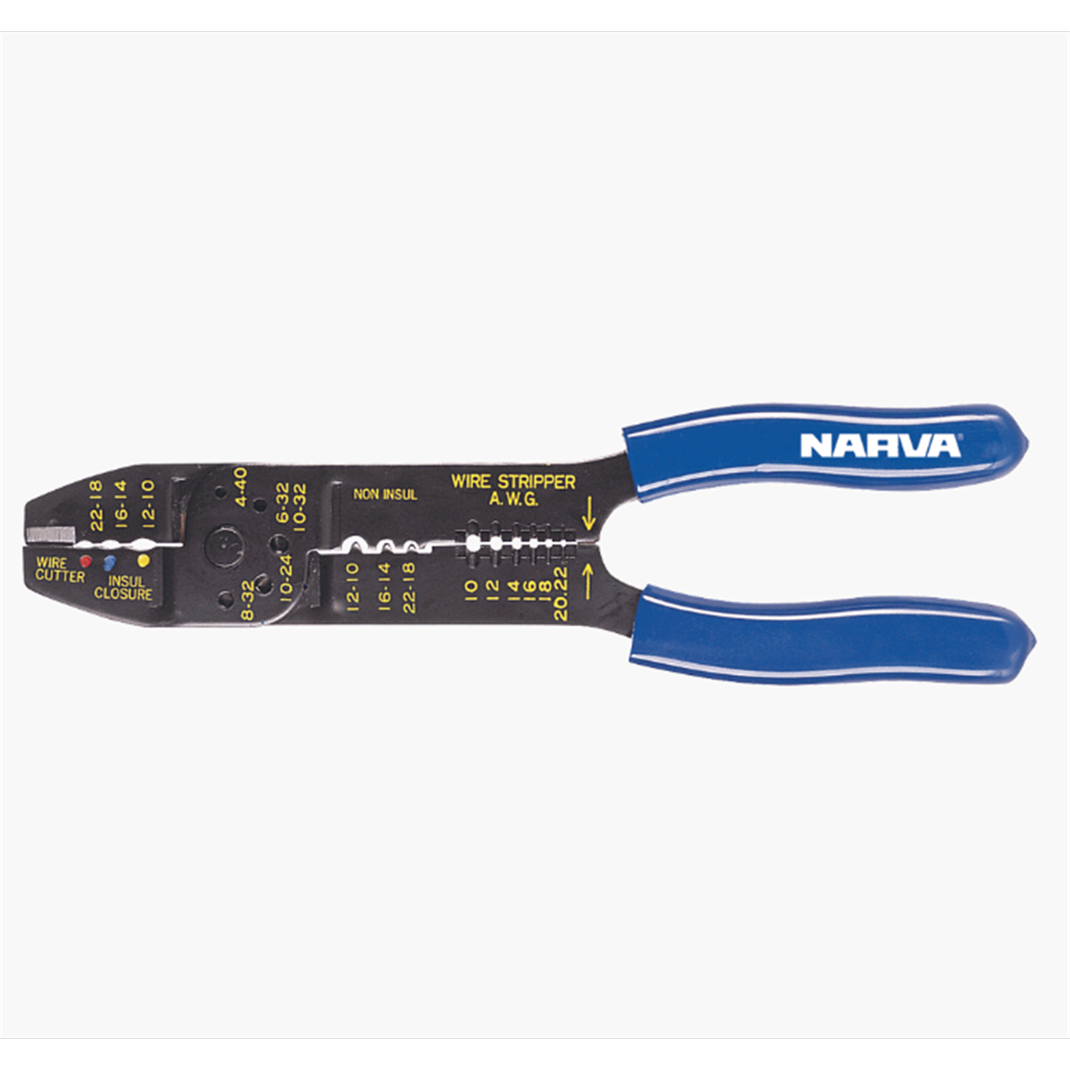 Narva Crimping Tool - 306mm - Steel/Rubber - Easy Grip Handles - SuperSaverAU - view 1
