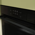 Haier 60cm 600 Series Built-In Oven - 78L, Air Fry, Steam Assist, Black Glass, 25 Functions - HWO60S25TTPB5