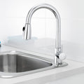 Caroma Husk Retractable Dual Spray Sink Mixer 6L/min 280mm Polished Chrome - SuperSaverAU - view 3