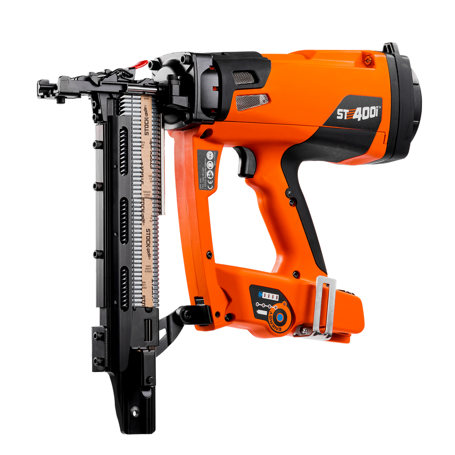 st400i Cordless Fence Post Staple Gun ss4i40 - 4mm Staples - Portable Design - Efficient Operation - SuperSaverAU - view 1