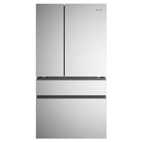 Westinghouse French Door Fridge - Stainless Steel, SnackZone, Hidden Water Dispenser, Icemaker - WHE6351SA