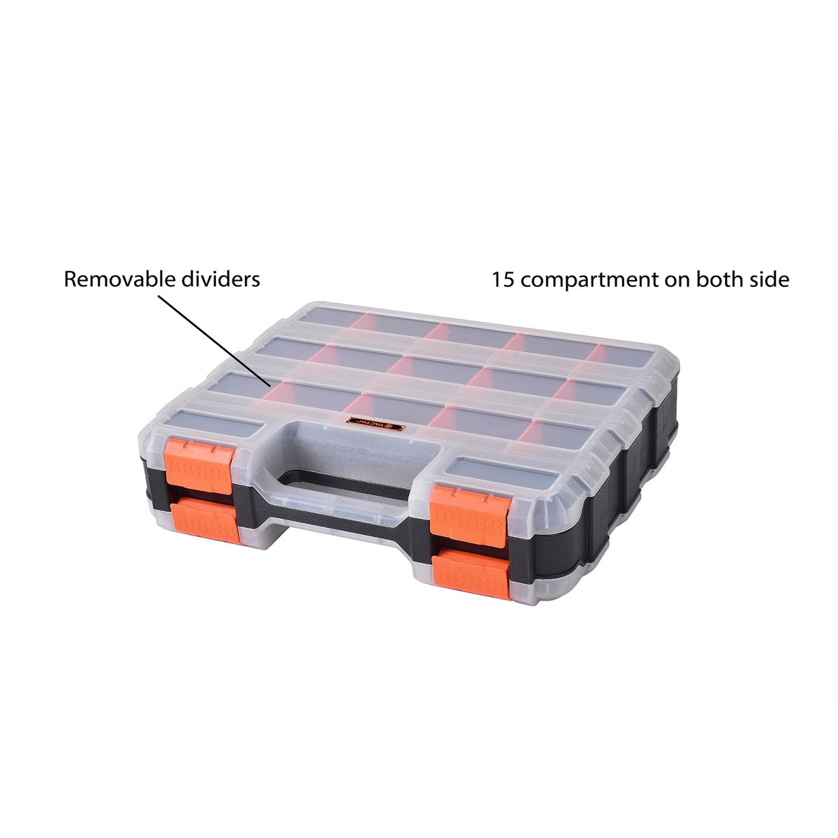 Tactix Storage Box Organiser - 320mm - Polypropylene - Double Sided - SuperSaverAU - view 2