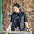 DeWALT Storm Vest Size L - Insulated Nylon, 3 Pocket, Zip