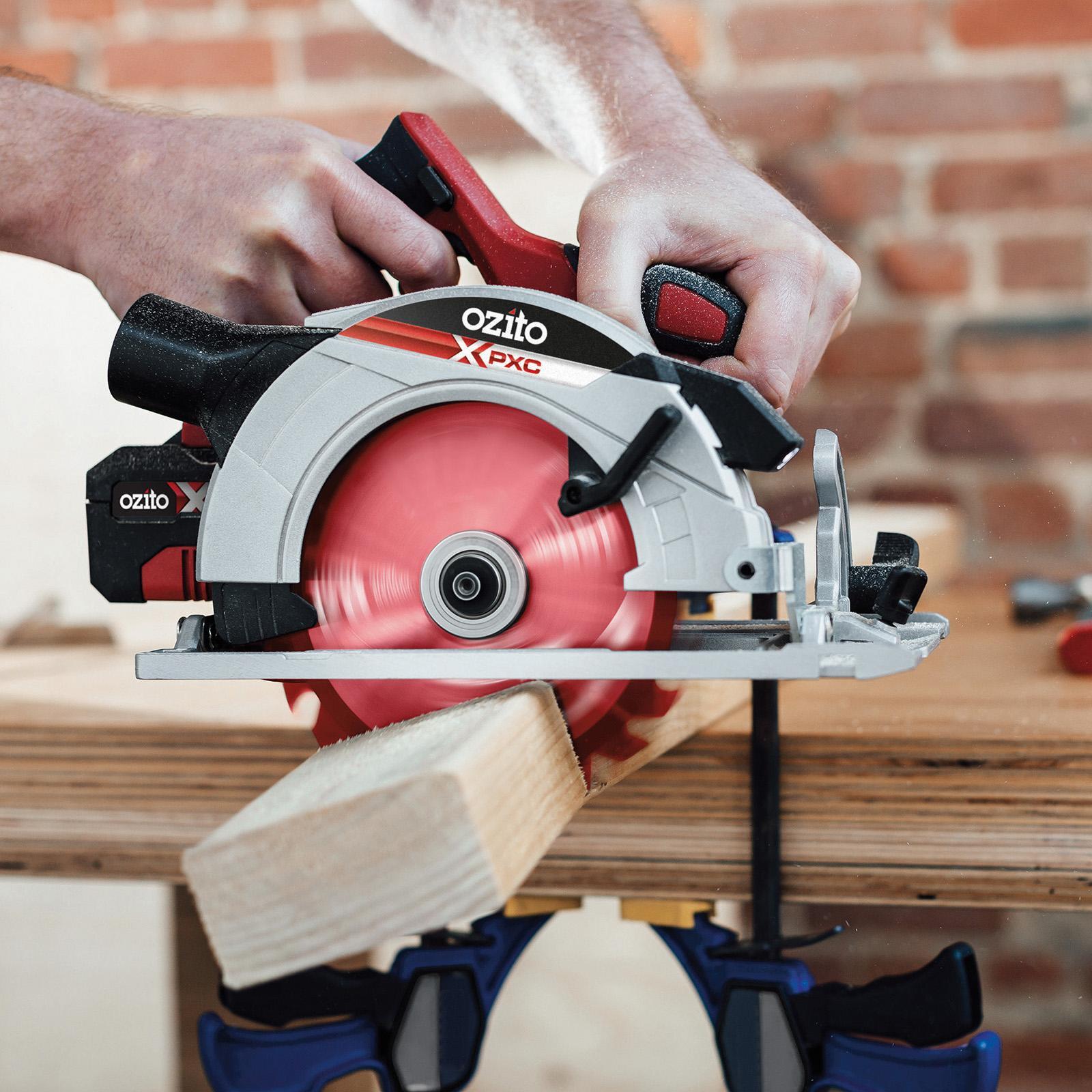 Ozito PXC 18V 165mm Cordless Circular Saw Skin Only PXCSS-165