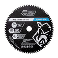 Full Boar 254mm 80T Ferrous Metal Circular Saw Blade, HRC 45 Steel, Anti-Friction Coated, 30mm Bore