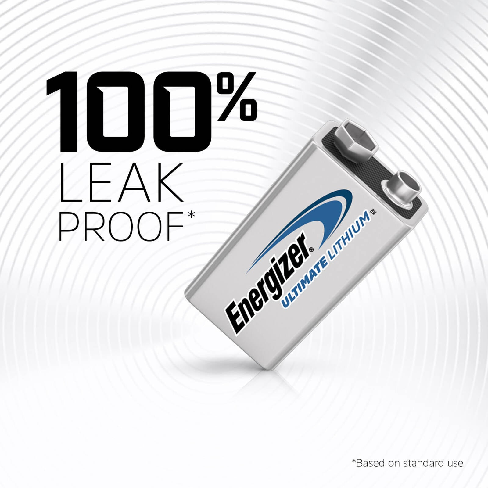 Energizer Ultimate Lithium 9V Battery Single Lightweight Long Life