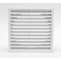 Pacific Air 125mm Round PVC Air Grille Vent - White, UV Stabilised
