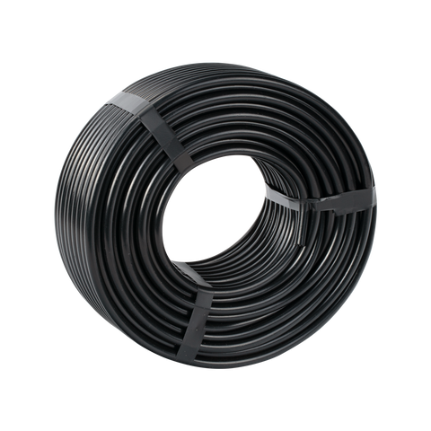 Holman 4mm x 30m EZY Flex Drip Tube - Black Flexible PVC for Micro Irrigation
