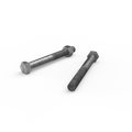 Zenith Hex Head Bolt - M16 x 150mm - 12 Pack - Hot Dip Galvanised - SuperSaverAU - view 2