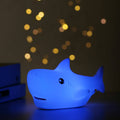 Mistral Shark Silicone Rechargeable Night Light - 190mm x 91mm x 103mm - Portable Touch Control - SuperSaverAU - view 3
