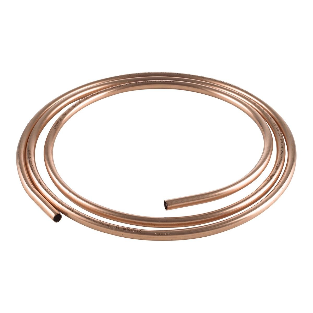Kembla 1/2" Annealed Copper Tube - 3m - Antimicrobial - Fire Resistant - SuperSaverAU - view 1