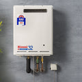 Rinnai 32L per minute LPG continuous flow hot water system - 6 star energy rating - INF32L50M
