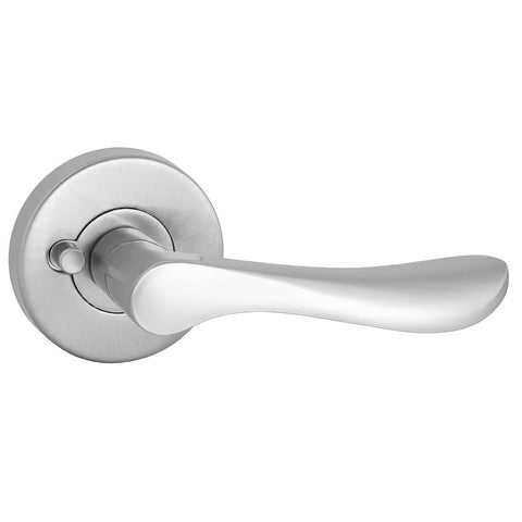 Gainsborough G4 Series Florence Privacy Leverset Satin Chrome - Zinc, Interior