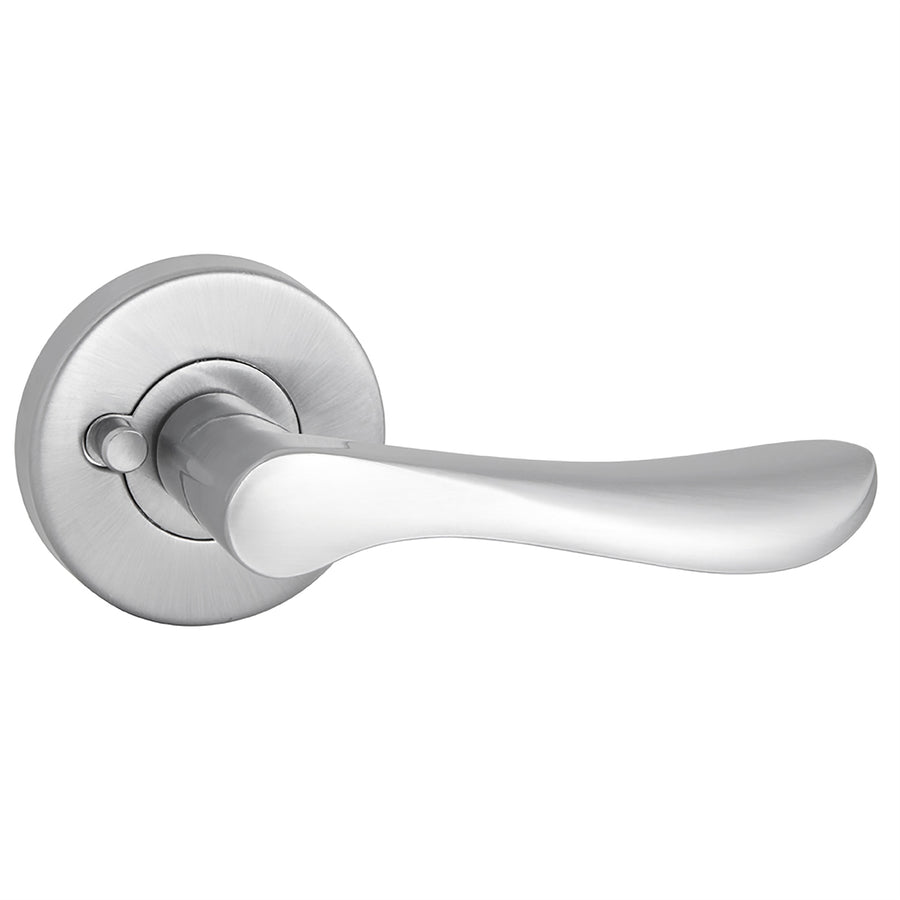 Gainsborough G4 Series Florence Privacy Leverset Satin Chrome - Zinc, Interior