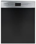 Smeg 60cm Semi Integrated Dishwasher - 14 Place Settings - Orbital Wash System - DWAI6214X2