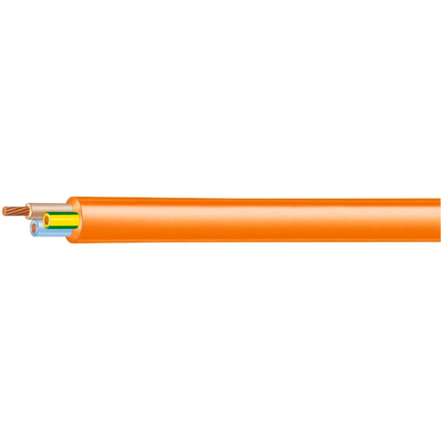 Olex 1.5mm 2 Core and Earth Electrical Cable - 100m - Orange - SuperSaverAU - view 1