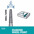 Dremel Diamond Wheel Point 2.0mm Metal Diamond Coated Durable Tool - SuperSaverAU - view 2