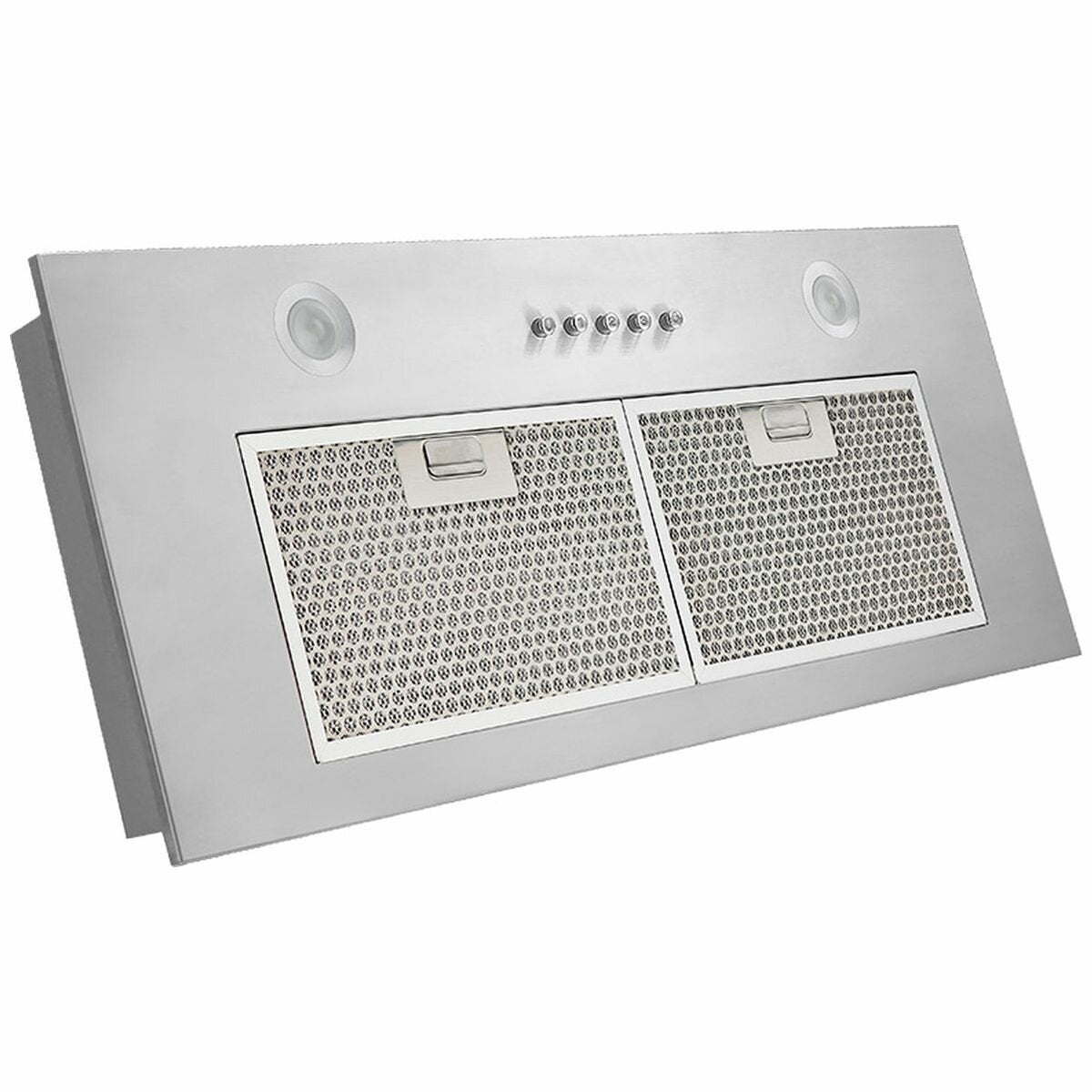 Omega 70cm Undermount Rangehood - Stainless Steel - 1000m³/h - Dual 3W LED - Two Mesh Filters - ORU70XL
