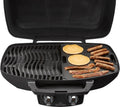 Napoleon Travel Q Pro 285 LPG Portable BBQ with Scissor Cart - High Lid, Black - PRO285-X-BK-AU