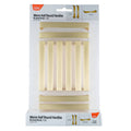 Taskmaster 96mm Brushed Brass 1/2 Round Cabinet Handle 10 Pack