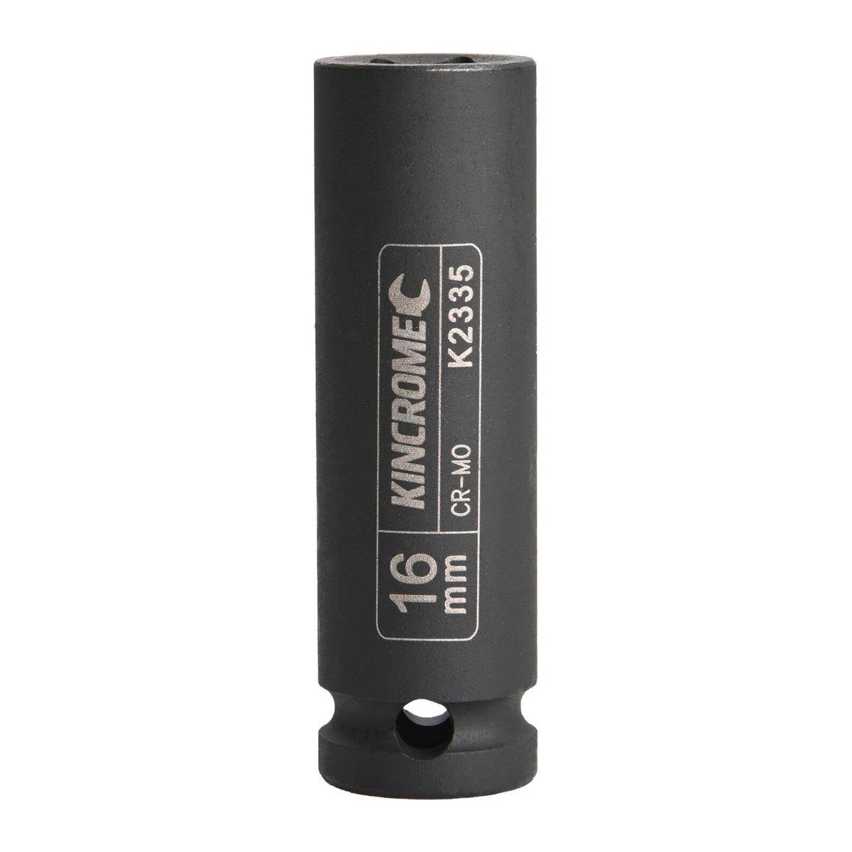 Kincrome 16mm Deep Impact Socket 1/2 Drive Cr-Mo Rust Resistant - SuperSaverAU - view 1