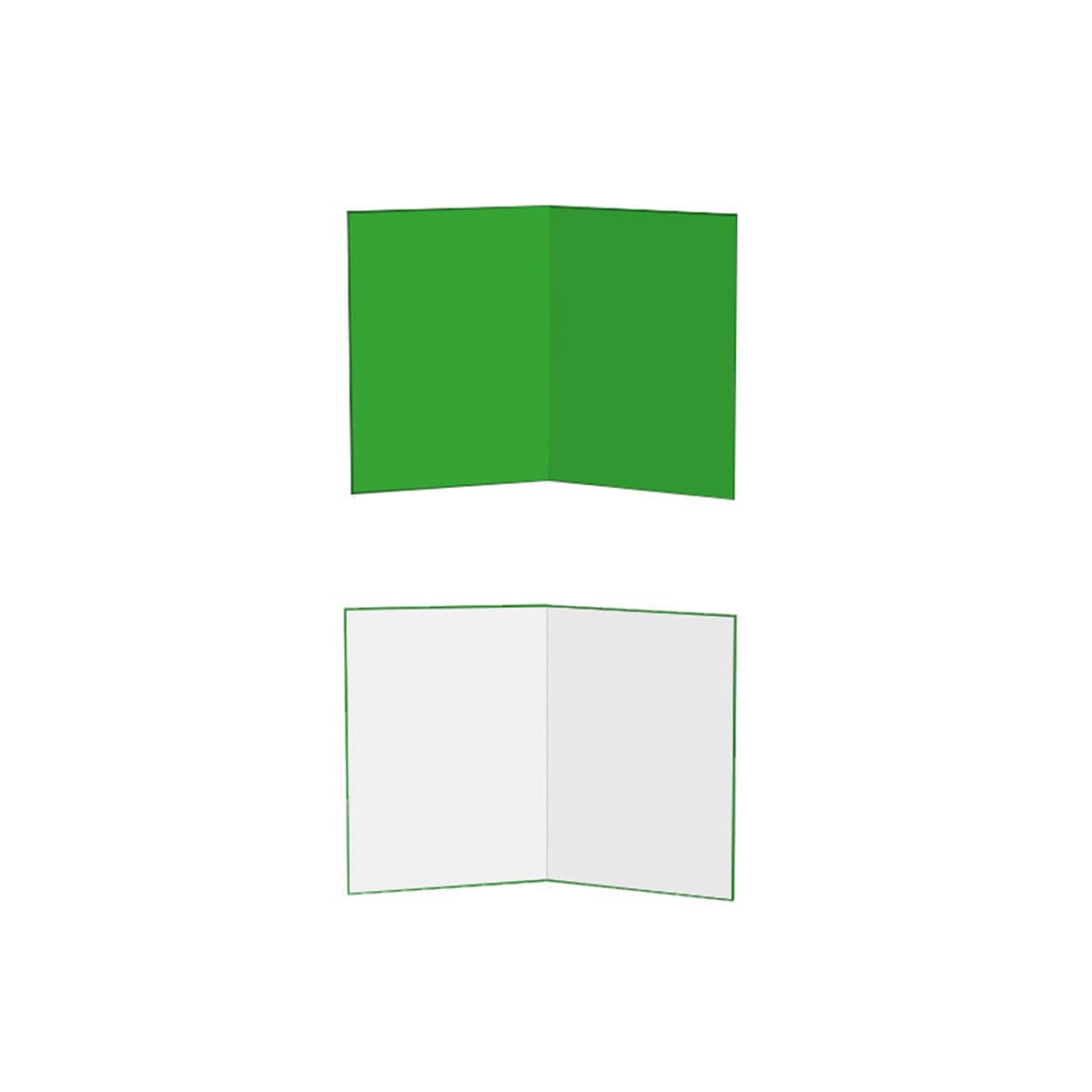 A3 Foldable Photography Background Sheet - Green