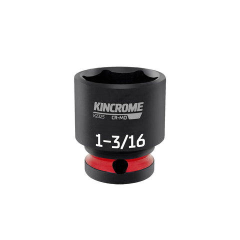 Kincrome 1-3/16" 1/2" Drive Impact Socket Cr-Mo 6 Point Rust Resistant