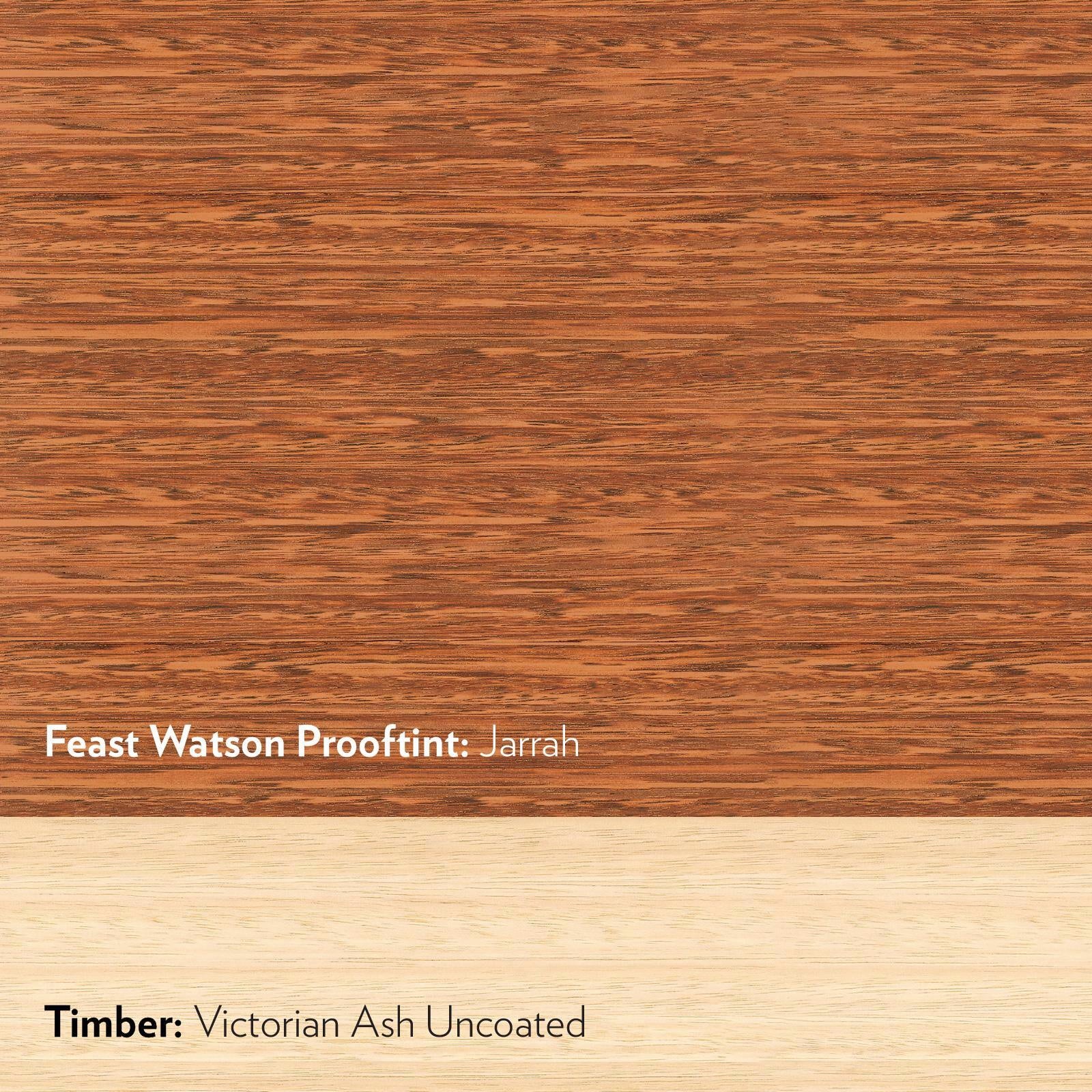 Feast Watson Jarrah Prooftint Oil Based Interior Stain 1L - Penetrating Timber Stain