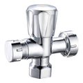Kinetic Chrome Double Mini Tap - 15mm x 20mm - Lead-Free Brass - Water Control - SuperSaverAU - view 1