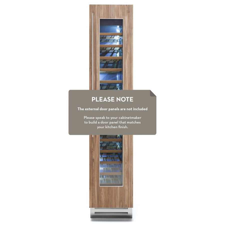 Fhiaba 45cm Integrated Column Wine Cellar - 52 Bottles - Full-Extraction Shelves - S4490FW6A
