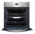 Brohn 60cm Electric Multifunction Oven - 80L, 10 Functions, Inbuilt AirFry, Stainless Steel - BRO6001SS