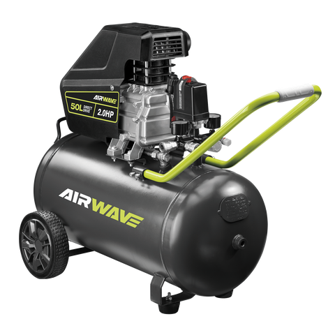 Ryobi Airwave 50L 1500W 240V Air Compressor 115 PSI Portable RA-C2550-G