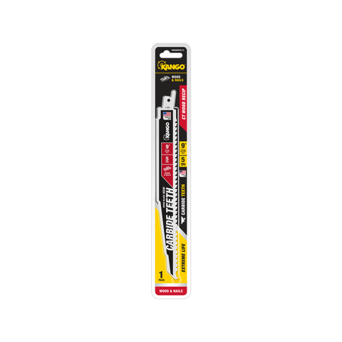 Kango 9" 5 TPI Carbide Teeth Wood Reciprocating Blade - 299mm x 50mm - SuperSaverAU - view 1